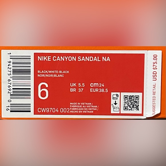 Nike Canyon Sandal (Men 6/Woman 7.5) - Picture 5 of 5